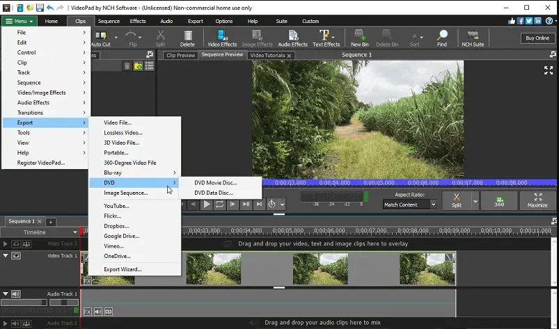 VideoPad Video Editor 
